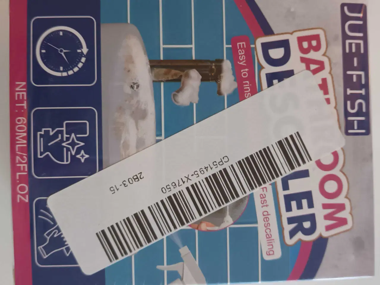 Billede 1 - Afkalkning til badeværelset