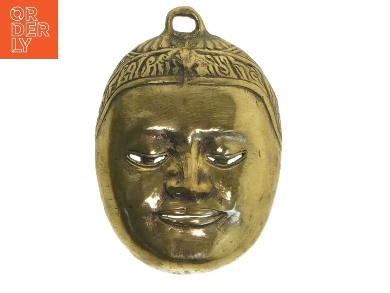 Billede 1 - Messing maske deko (str. 12x8 cm)