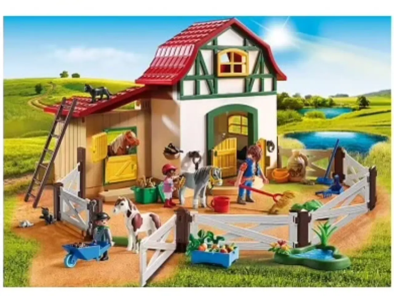 Billede 3 - Playmobil heste-samling 🐎