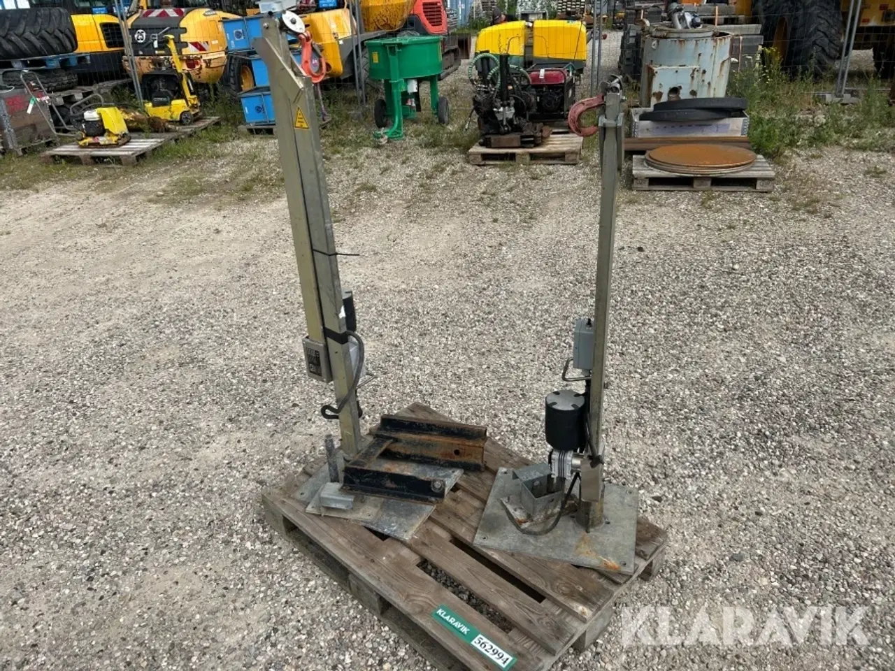 Billede 1 - Ladkraner ASP 2 styk