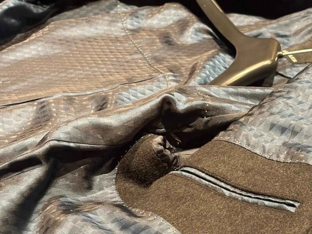 Billede 4 - Sort herre frakke, i meget god kvalitet