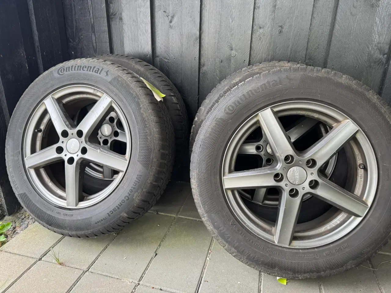 Billede 2 - Vinterhjul 17" (215/65)  Dezent/Continental