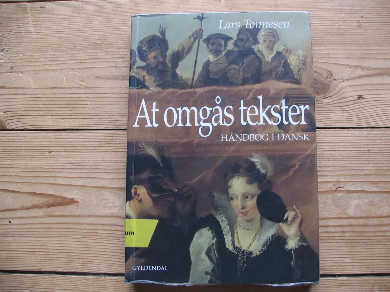 Billede 1 - At omgås tekster - håndbog i dansk
