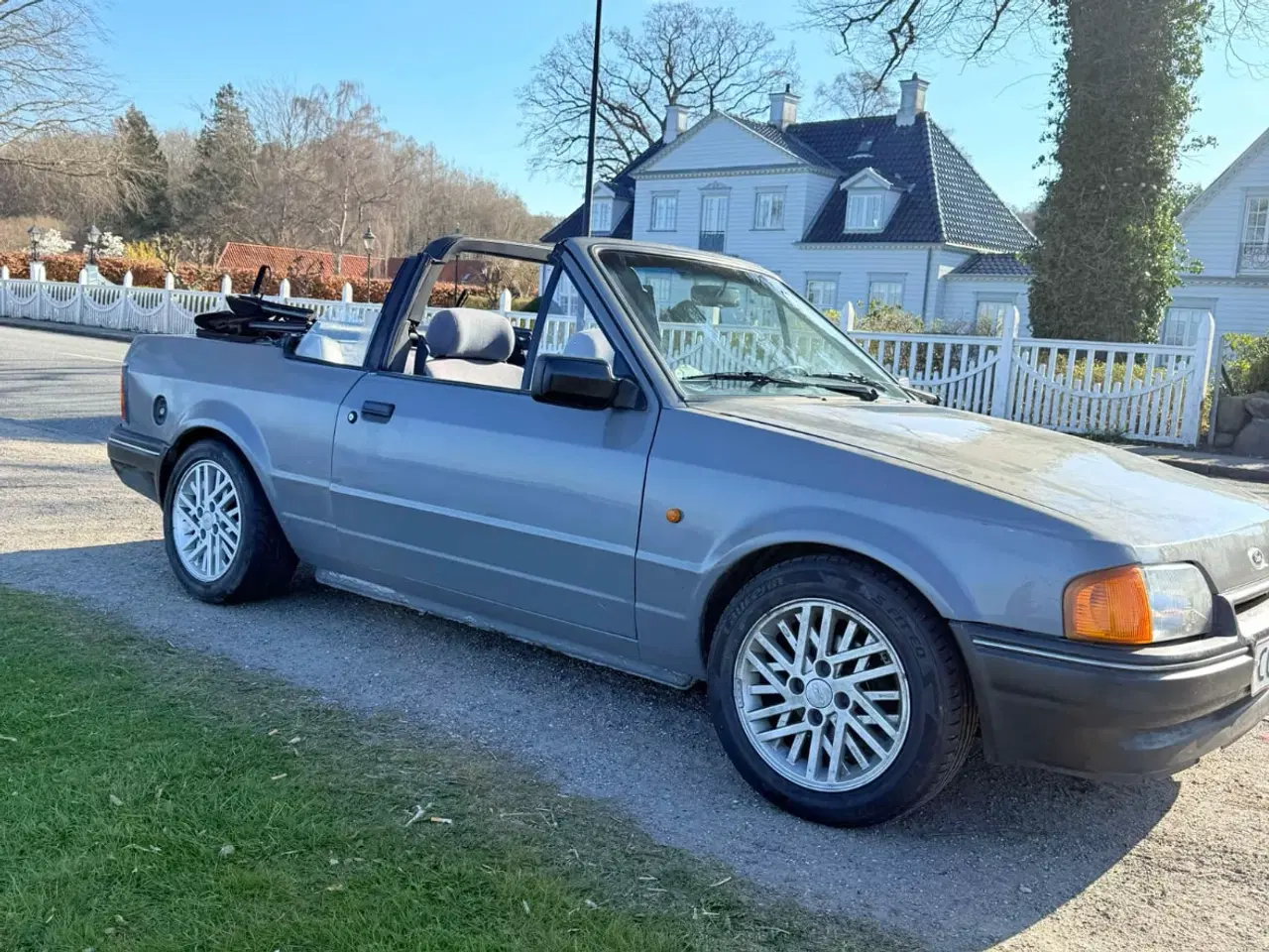 Billede 1 - Ford escort 1987 cabriolet /veteran bil