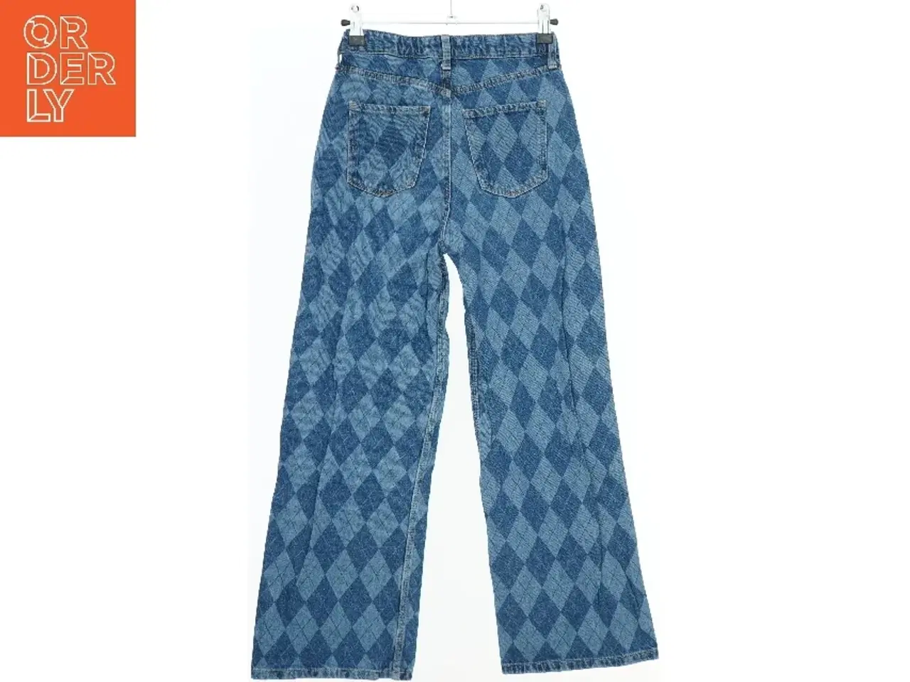 Billede 2 - Rutede denim bukser fra H&M (str. 146)