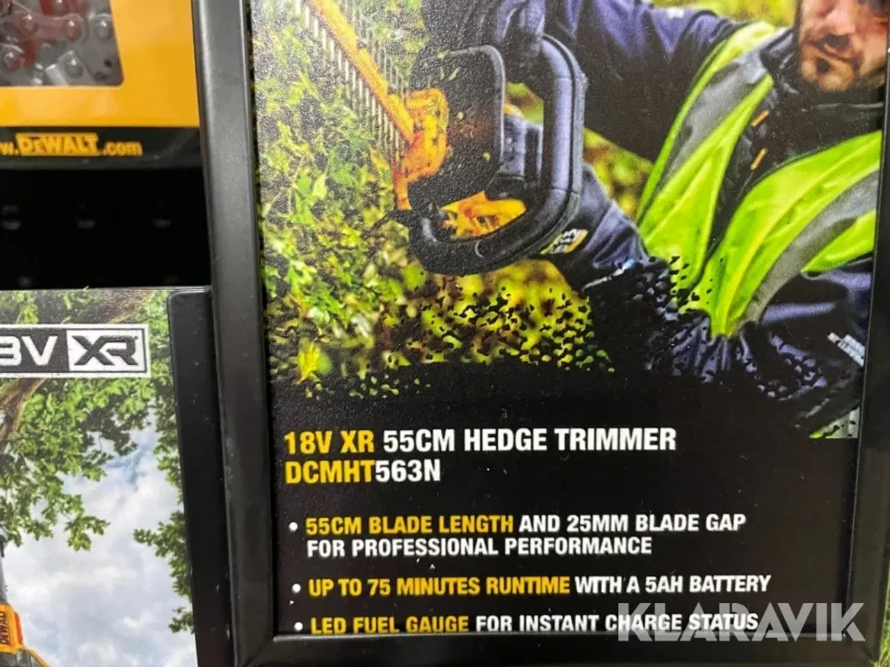 Billede 8 - Hækkeklipper DEWALT DCMHT563N-XJ