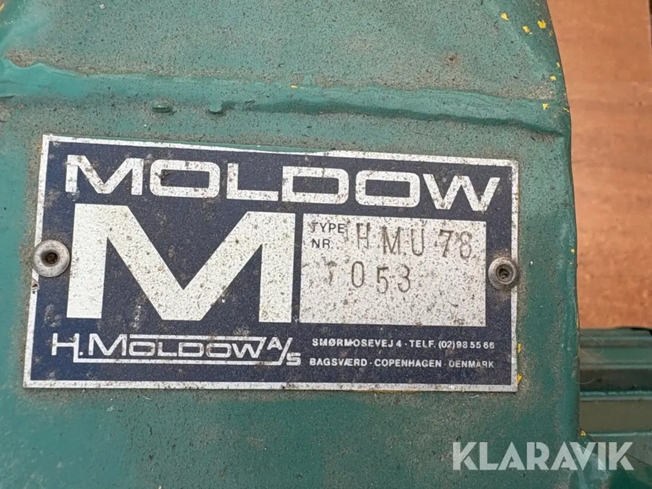 Billede 12 - Vindtilationsmotor H. Moldow HMU78053