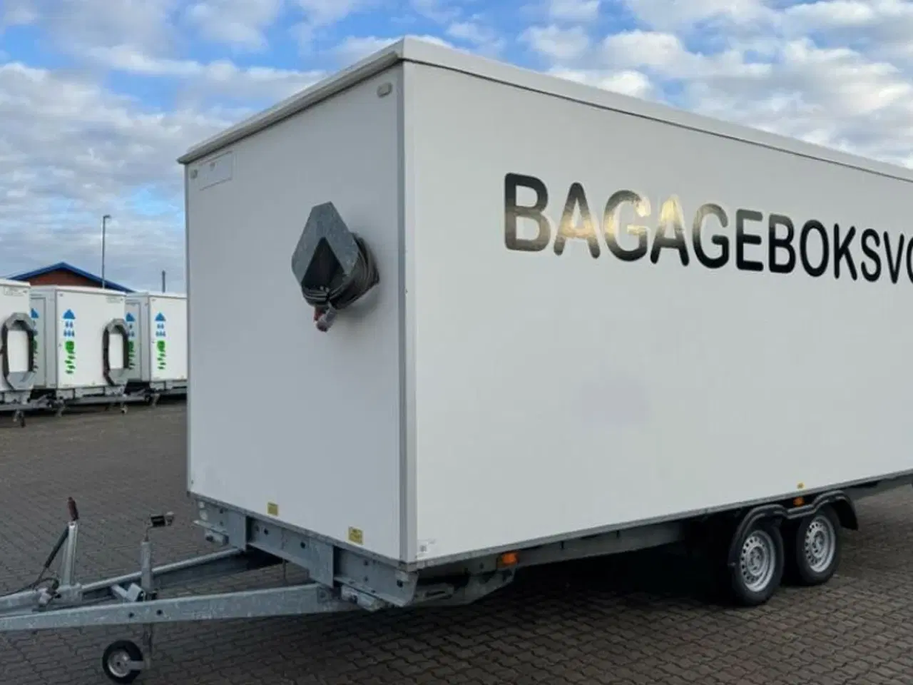 Billede 1 - Scanvogn 1900 Bagagebox vogn m. 54 skabe