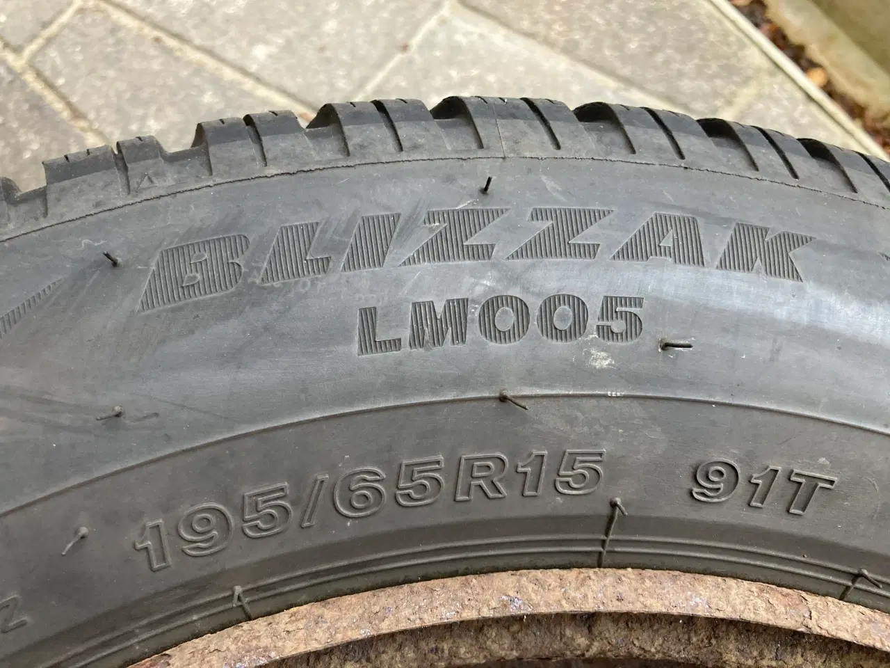 Billede 3 - Vinterhjul 195/65 R15 på stålfælge