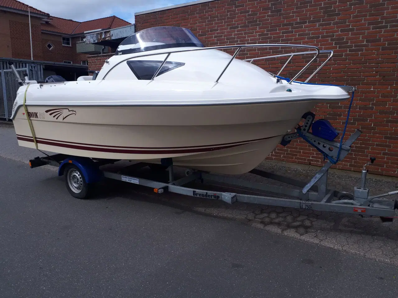 Billede 2 - Ørnvik 510 med trailer