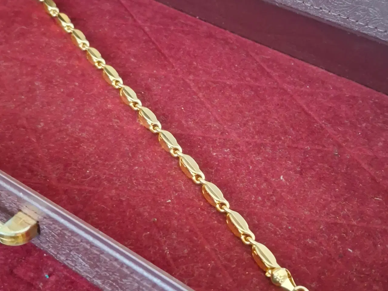 Billede 1 - Armbånd 18k stemplet 750 19 cm. 6g