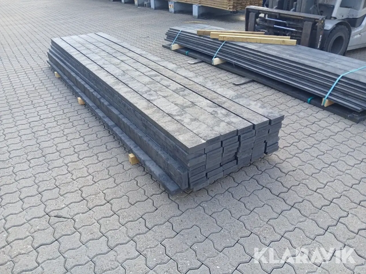 Billede 3 - Retextil brædder+planker Sort fremstillet af genbrugs materiale
