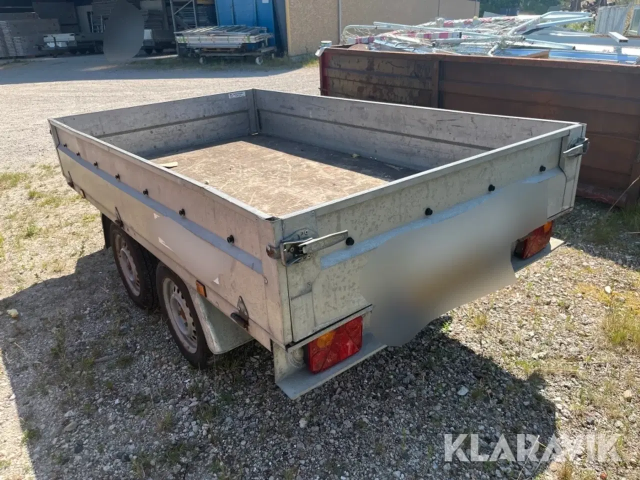 Billede 4 - Boogietrailer 2 akslet KNOTT
