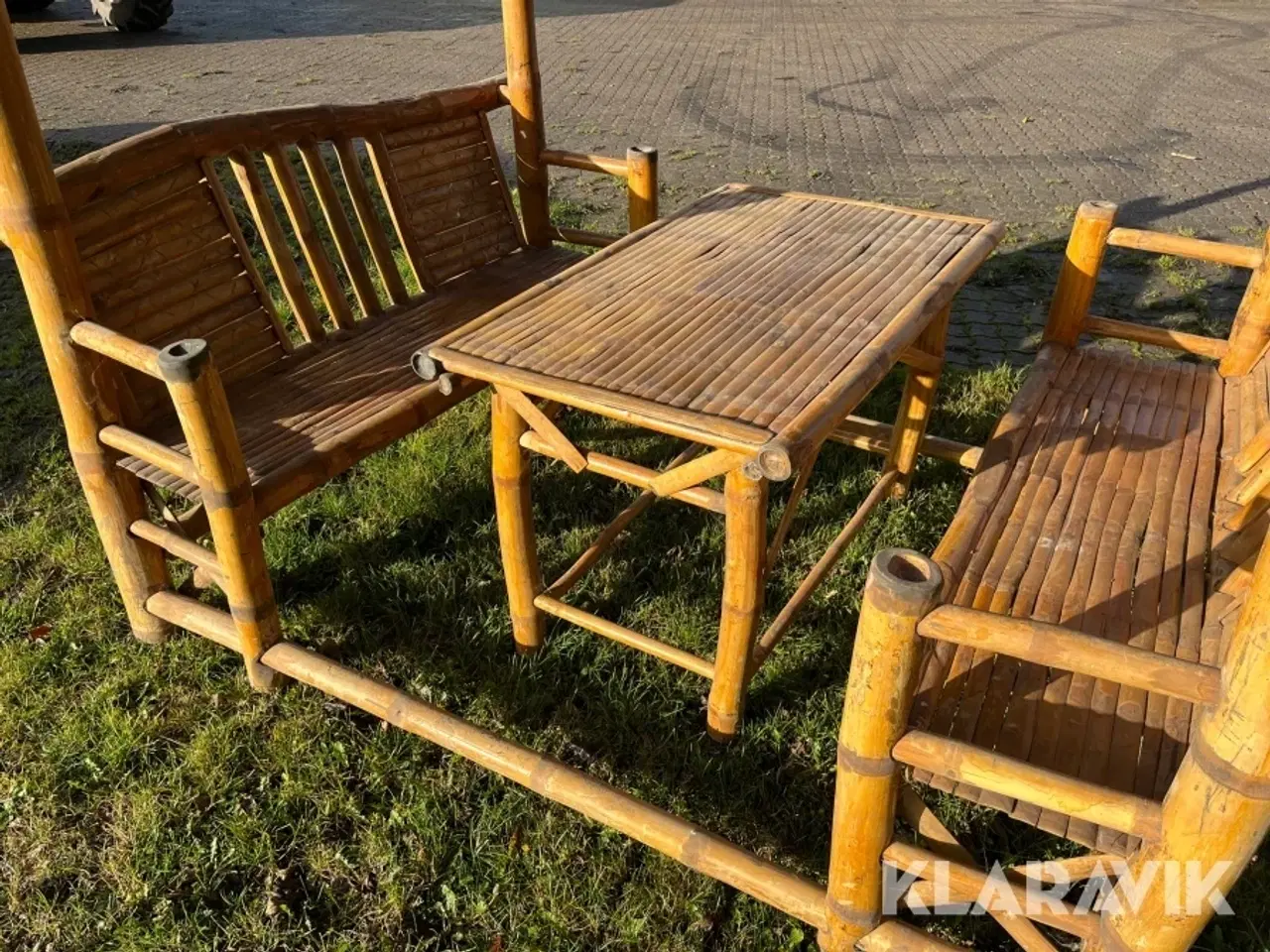 Billede 11 - Bambus hytter 3 styk