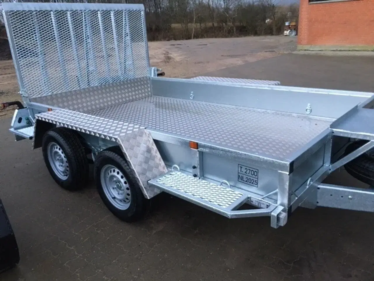 Billede 6 - Variant 2718 M3 Maskintrailer Alubund