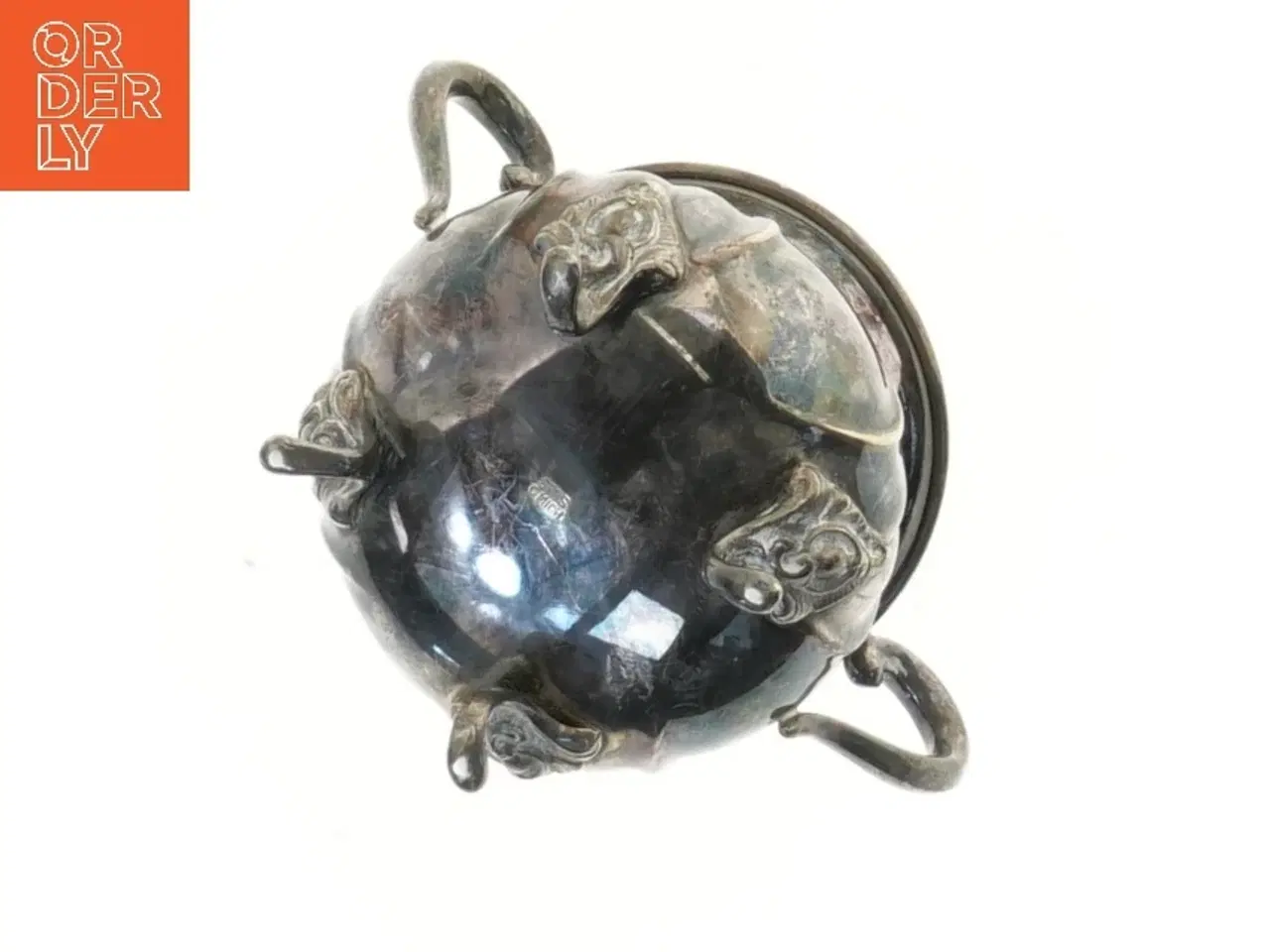 Billede 3 - Antik sølv sukkerskål (str. 10x11 cm)