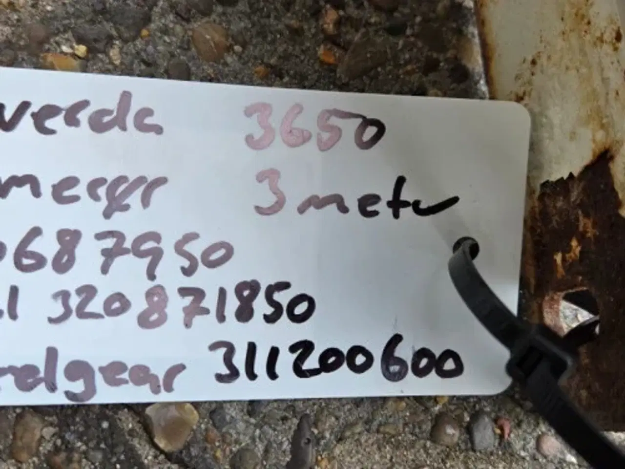 Billede 2 - Laverda 3650 Tømmerør 320687950