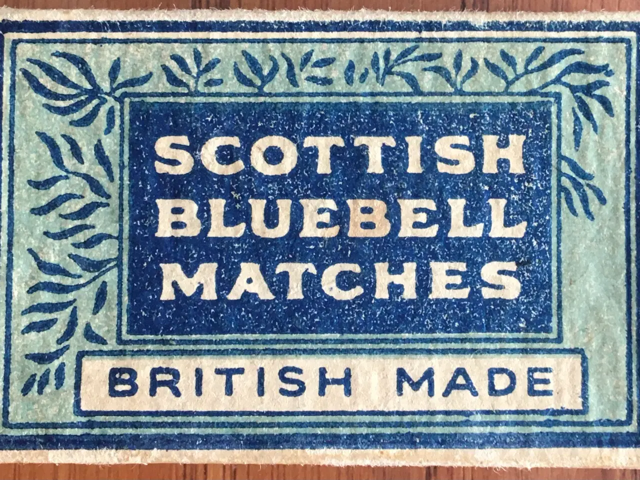 Billede 2 - Retro Scottish Bluebell Matches tændstikæske