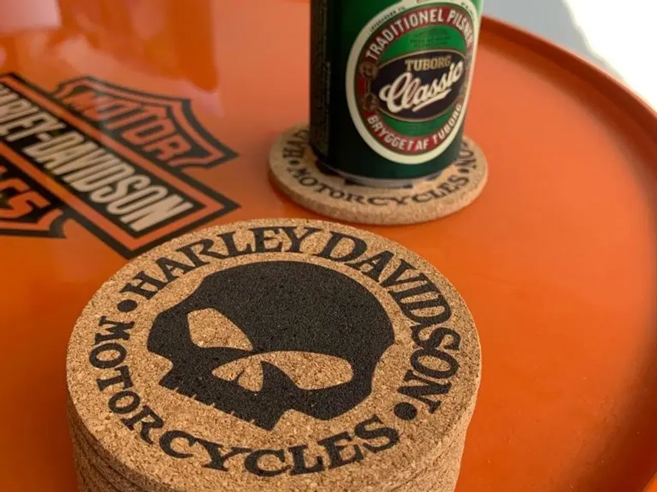 Billede 1 - Coasters med Harley-Davidson