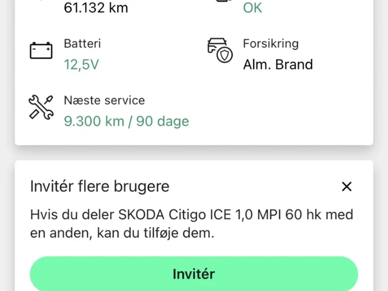 Billede 12 - Skoda Citigo 1,0 MPi 60 ICE