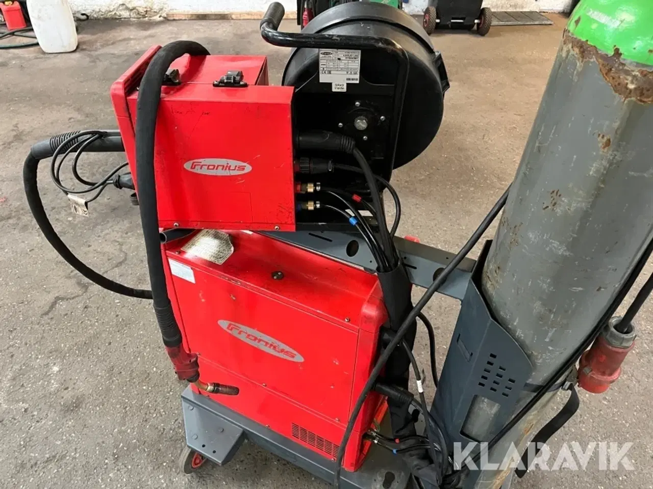 Billede 3 - Svejser Fronius Transpuls Synergic 4000 vandkølet