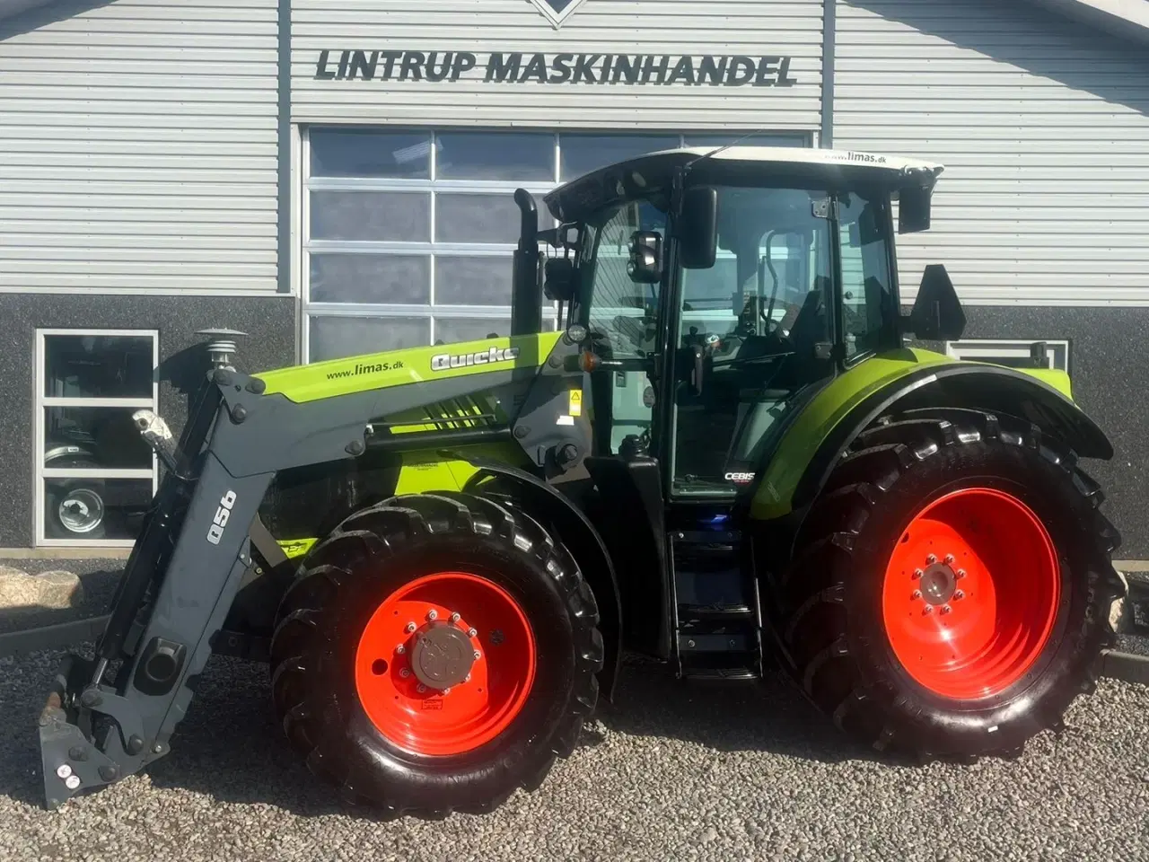 Billede 1 - CLAAS ARION 550 CEBIS Med frontlæsser og frontlift