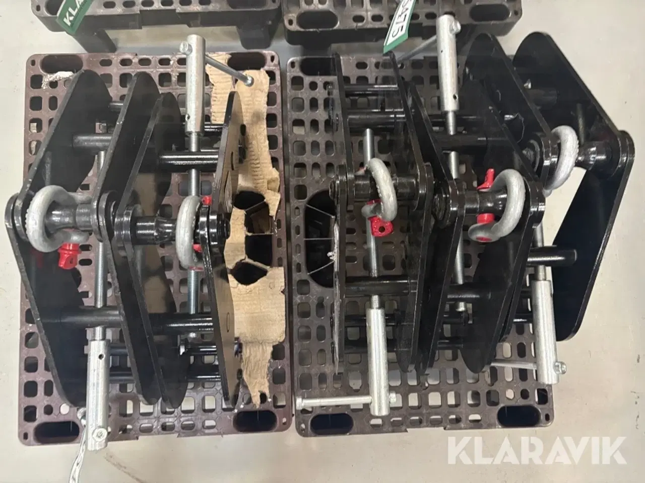 Billede 4 - 3 Bjælkeklemmer/ bjælkeklo Fyns kranudstyr Beam clamp 300 3 styk