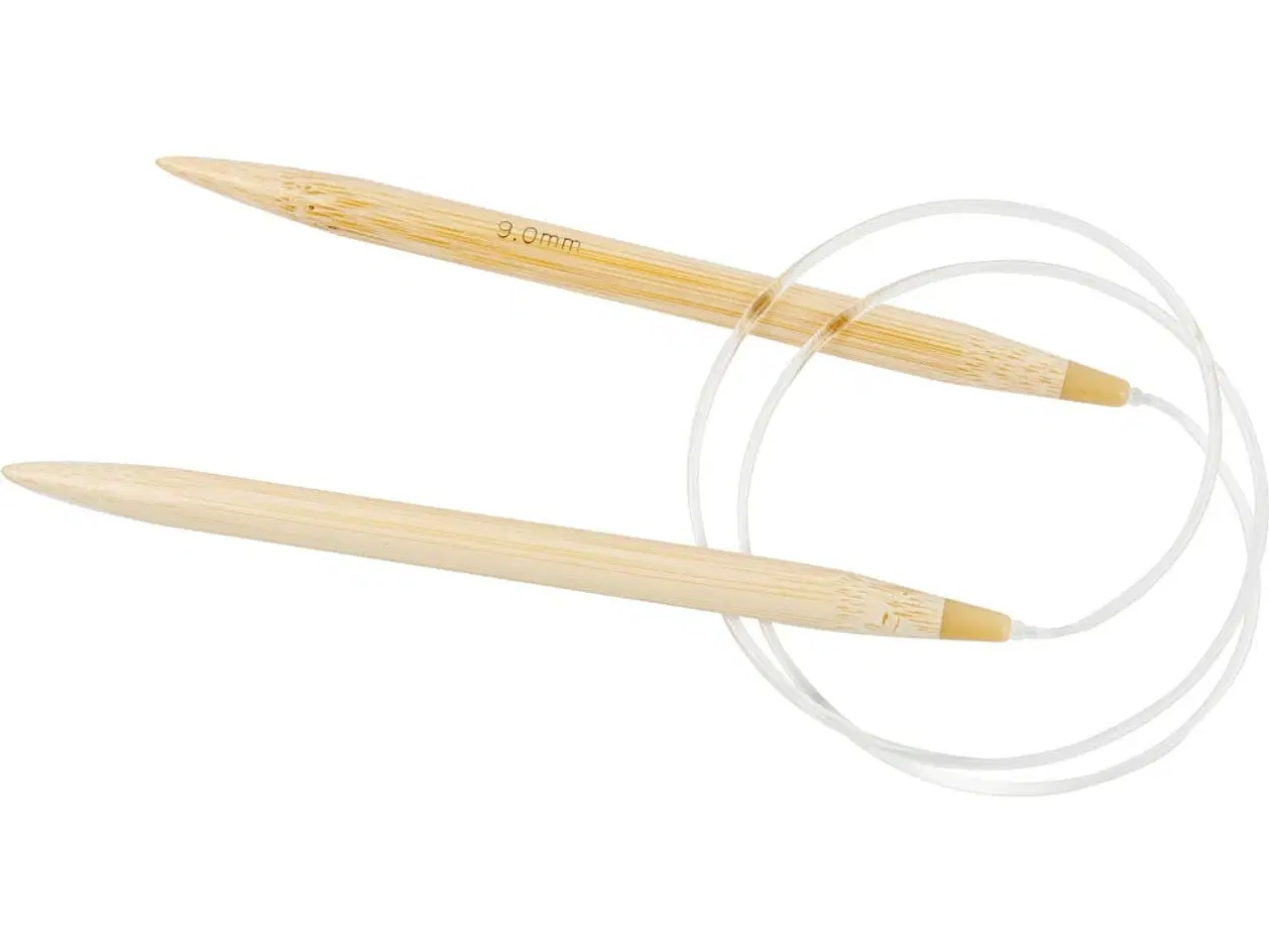 Billede 1 - Bambus Rundpind 80 cm - 9 mm, Glat Overflade