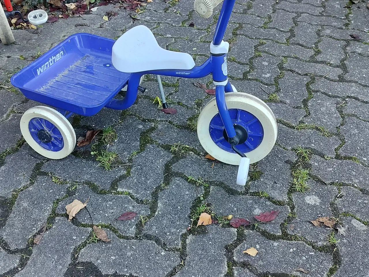 Billede 1 - Blå 3 hjulet Winther cykel