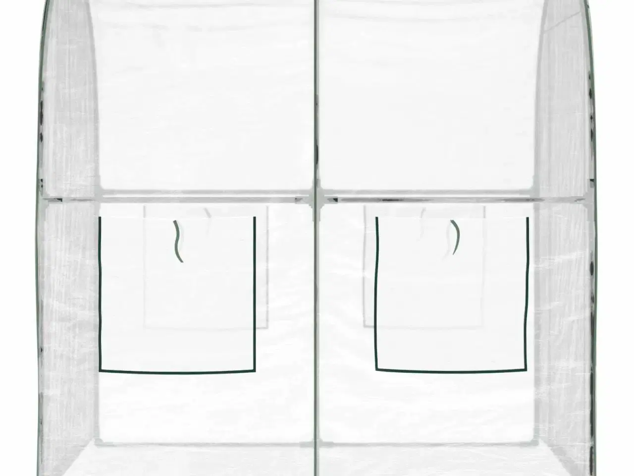 Billede 4 - Drivhus med ramme 160 x 200 x 192,5 cm PVC Transparent
