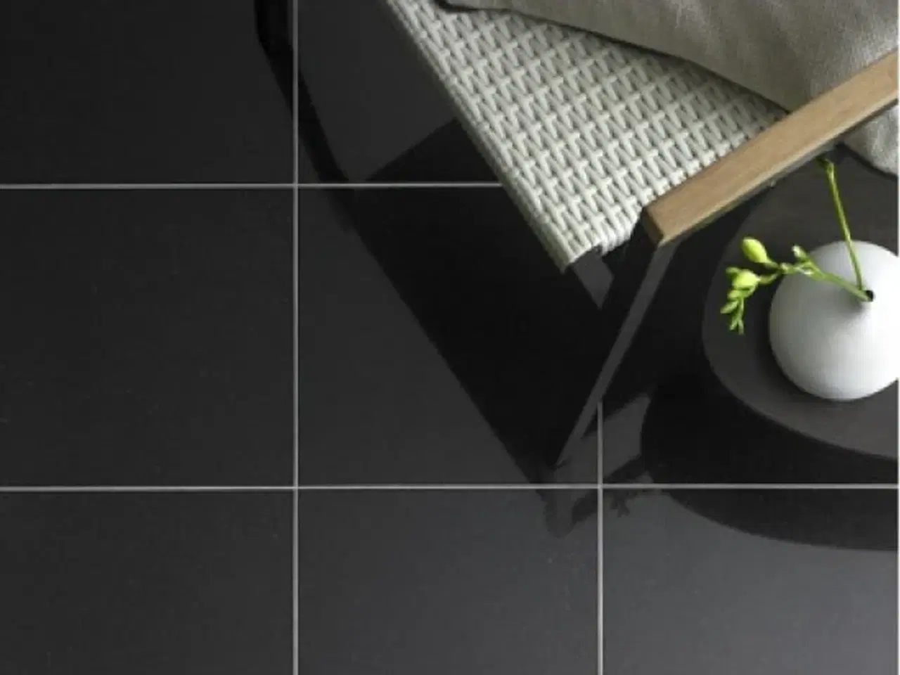 Billede 1 - Granitfliser Absolute Black