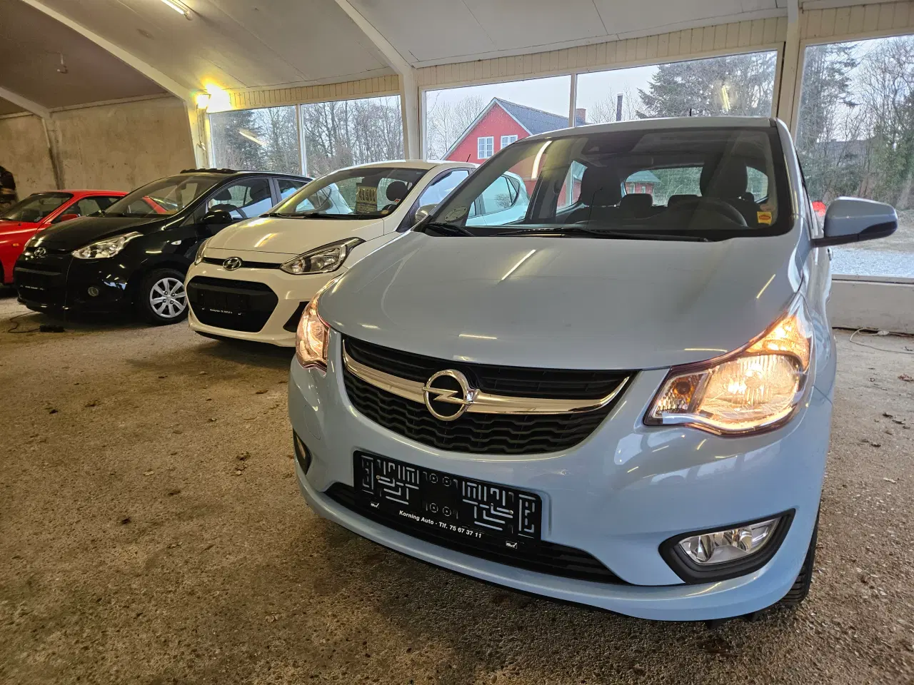 Billede 2 - Rigtig fin 2015 Opel Karl 1,0 Enjoy 75 hk nysynet
