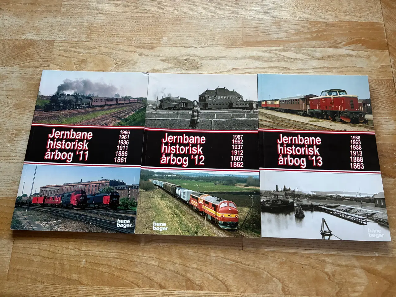 Billede 1 - 15 stk. Jernbane Historisk Årbog.