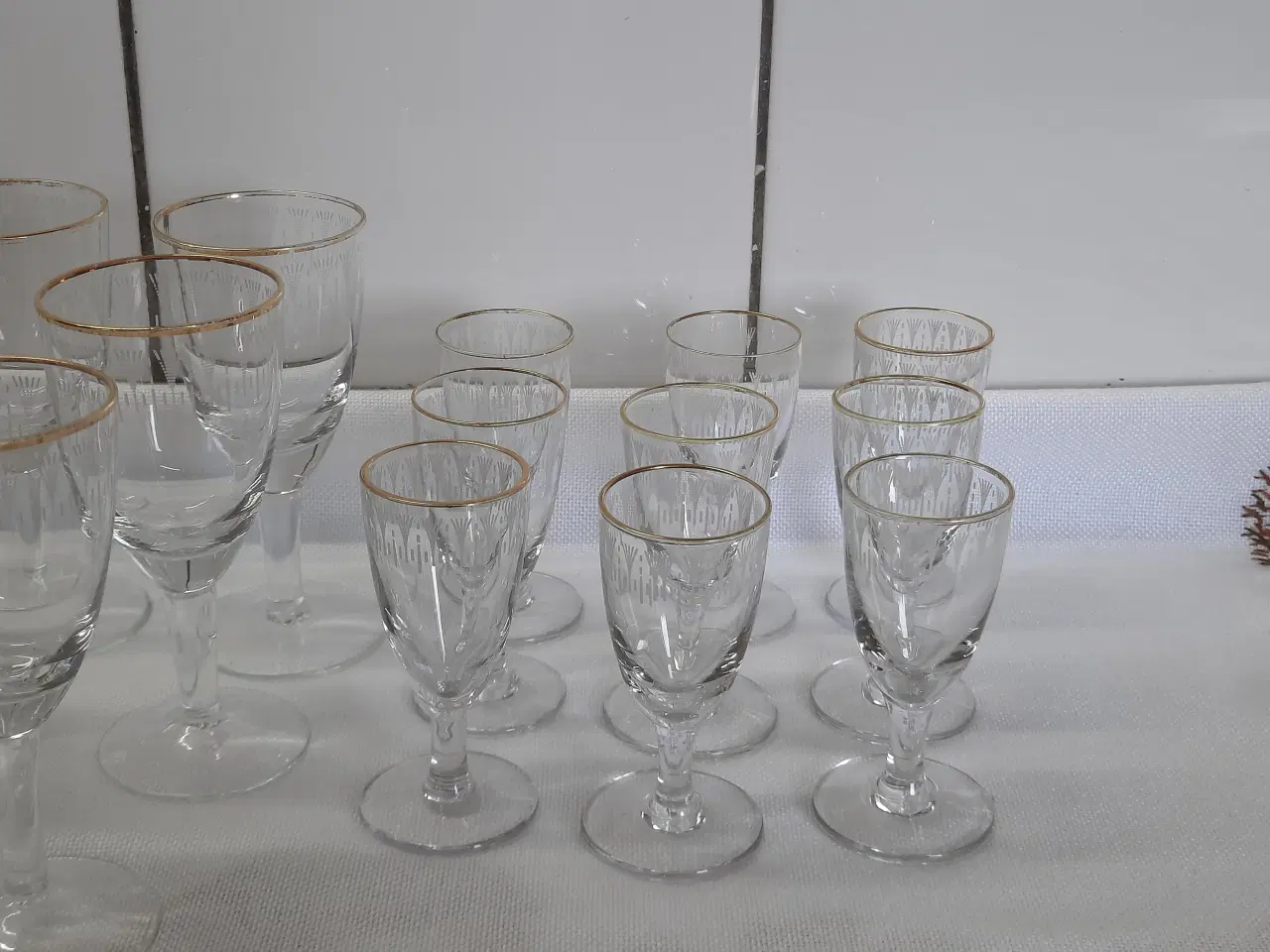 Billede 2 - Kongeå glas fra Lyngby Glasværk