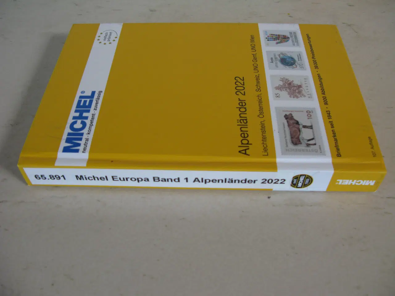 Billede 2 - Michel frimærkekatalog Alpenlander 2022 Bind 1