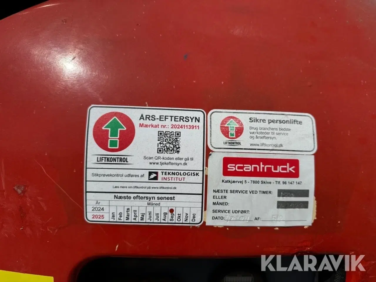 Billede 8 - Mastbomlift/vertikallift Manitou 105VJR