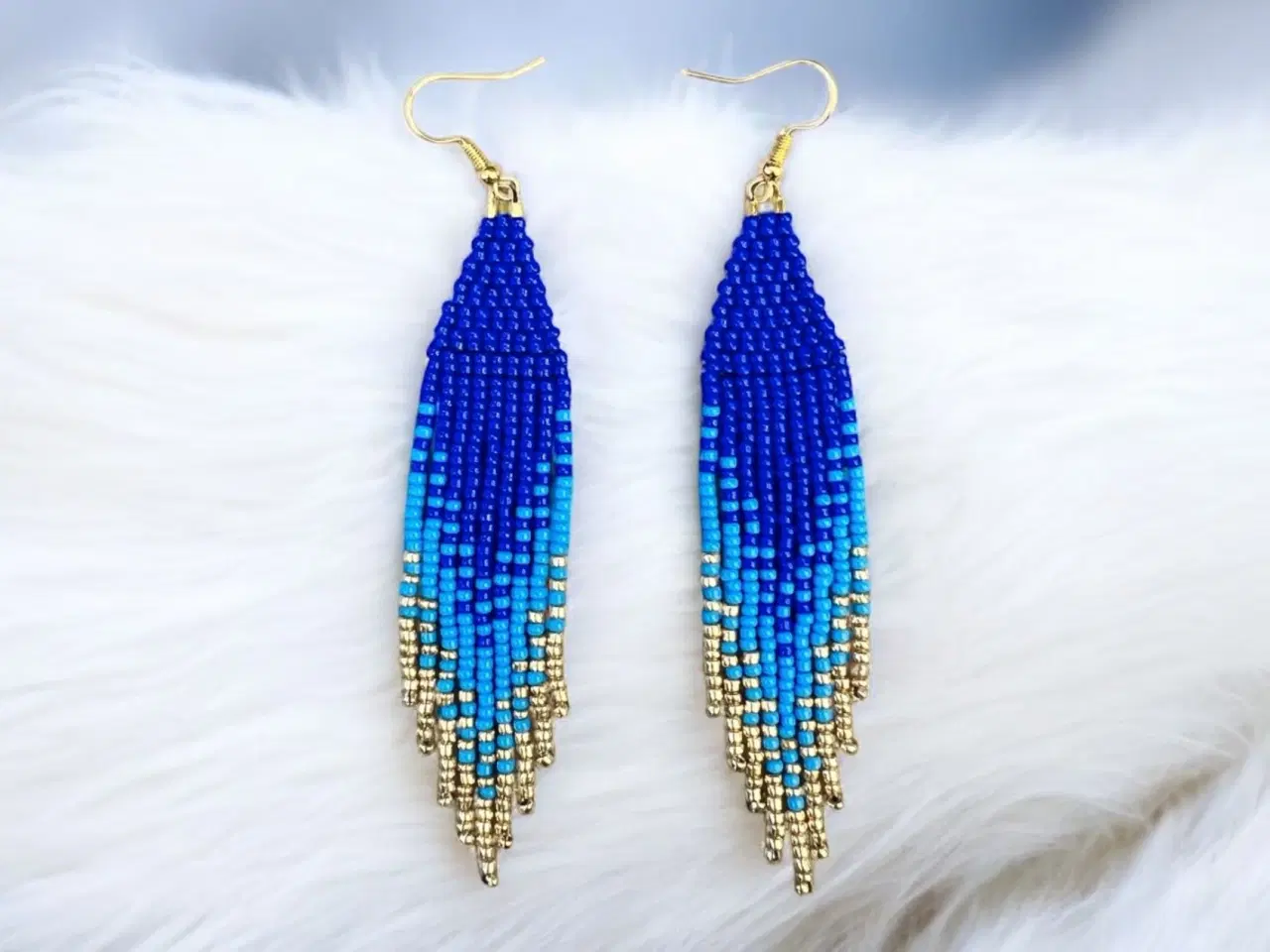 Billede 3 - Grønlandske øreringe, håndlavede 