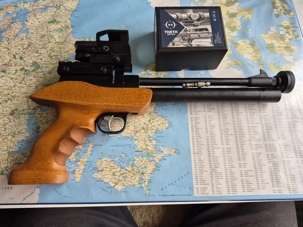 Billede 2 - Snowpeak PP800R pcp luftpistol 4,5 mmmed rødpunkt 