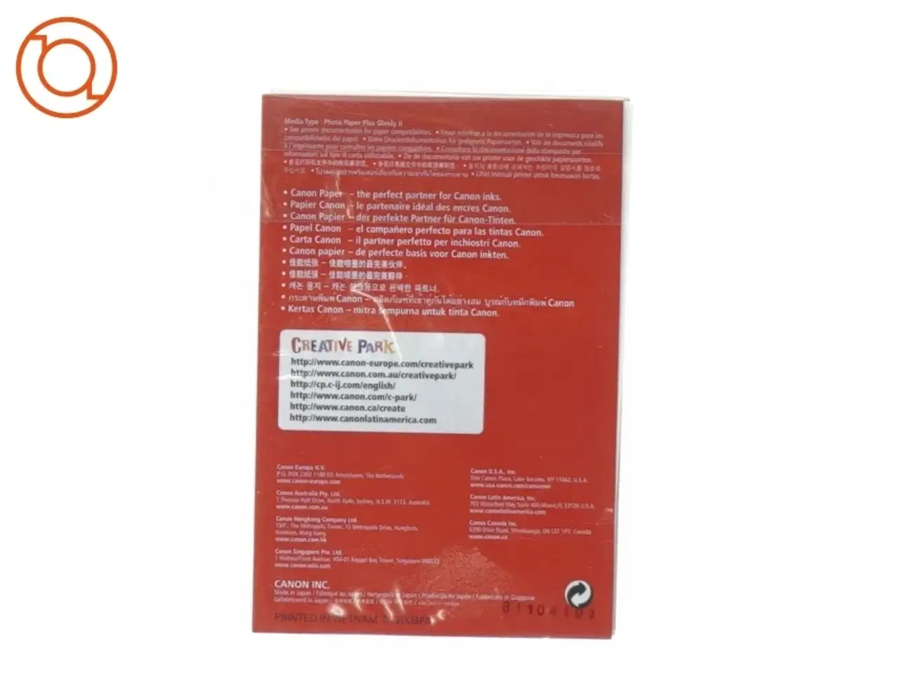 Billede 3 - Fotopapir plus glossy 2 fra Canon (str. 16 x 10 cm)