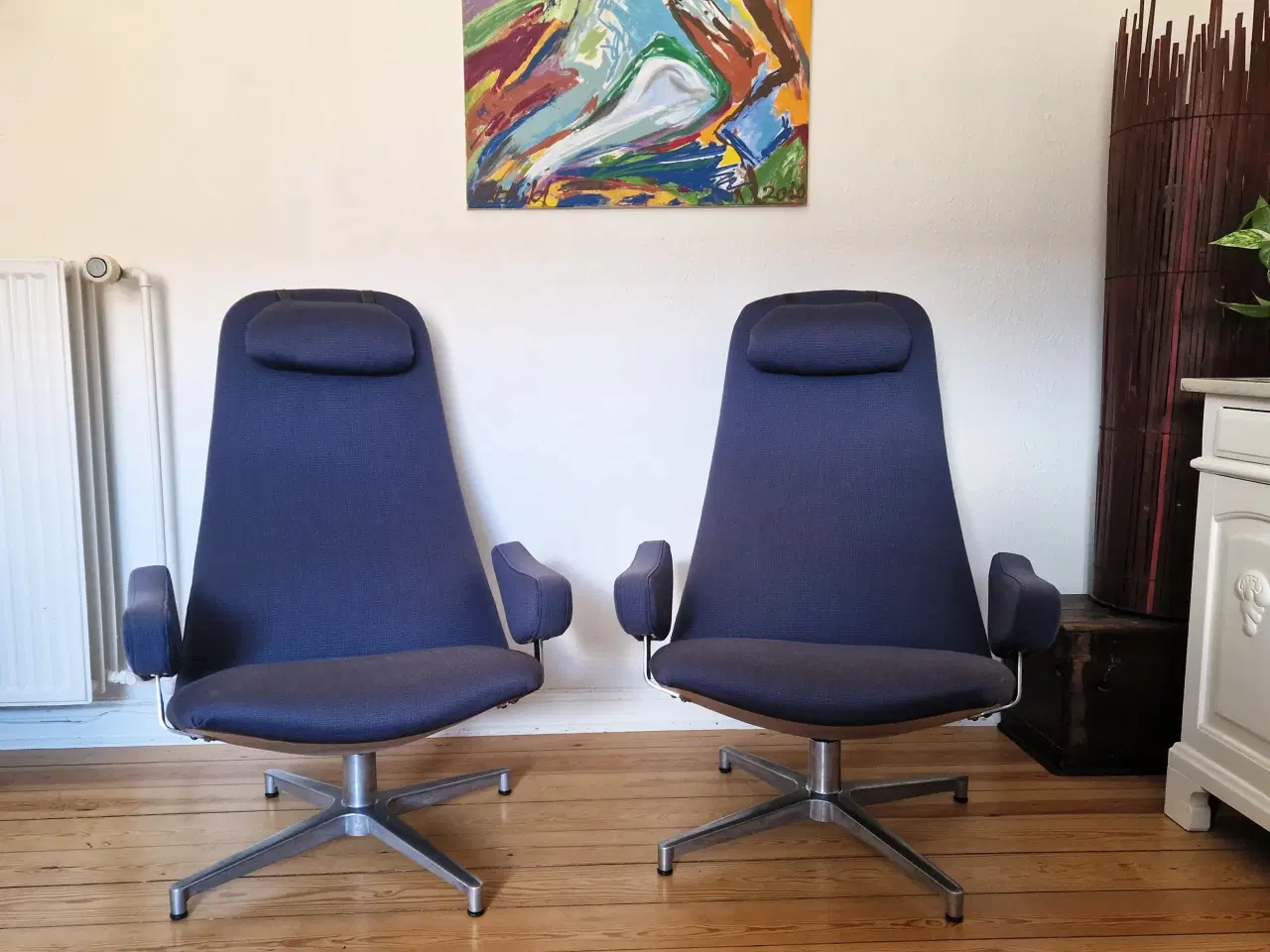 Billede 7 - 2 stk. Super fede "Contourette Roto" lænestole.