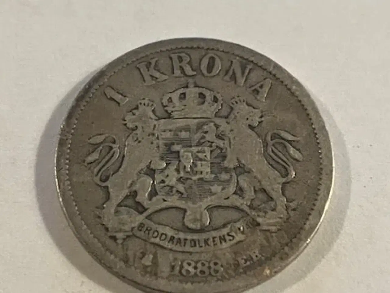 Billede 1 - 1 Krona 1888 Sverige