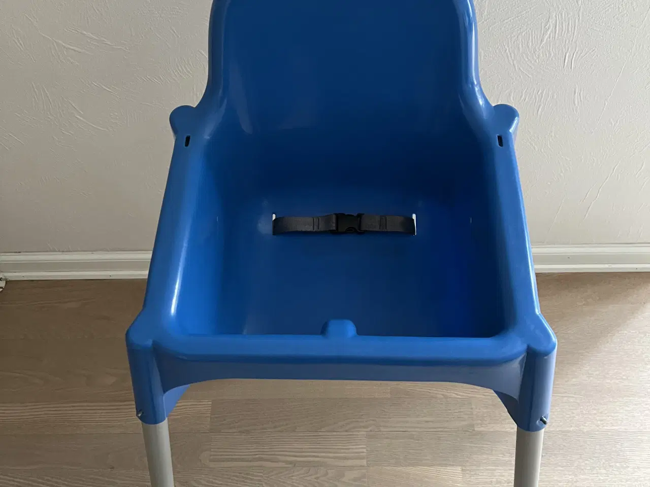 Billede 2 - Blå IKEA Antilop højstol med sele