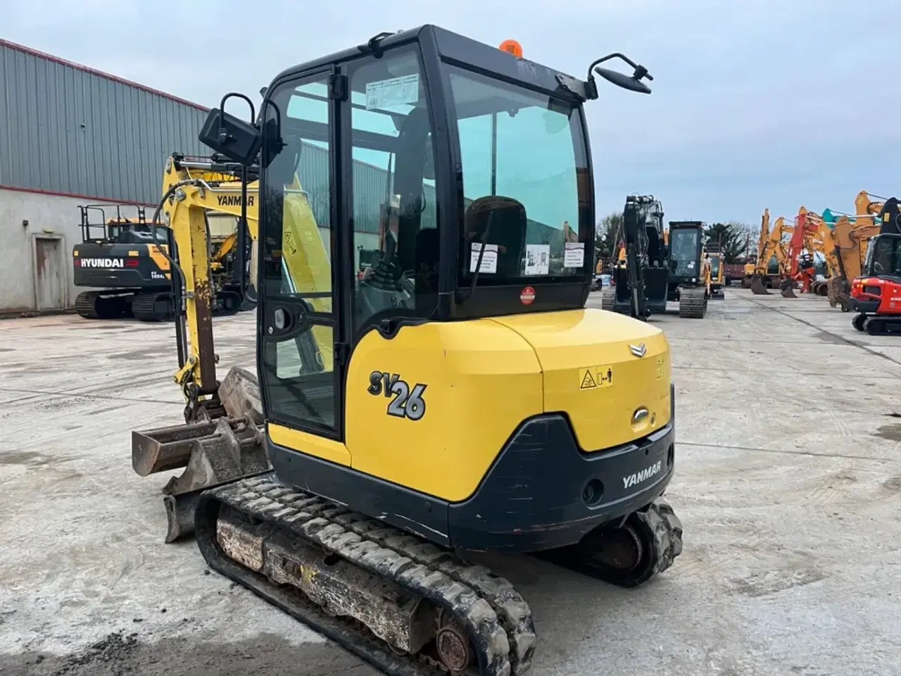 Billede 3 - Minigraver - Yanmar SV26