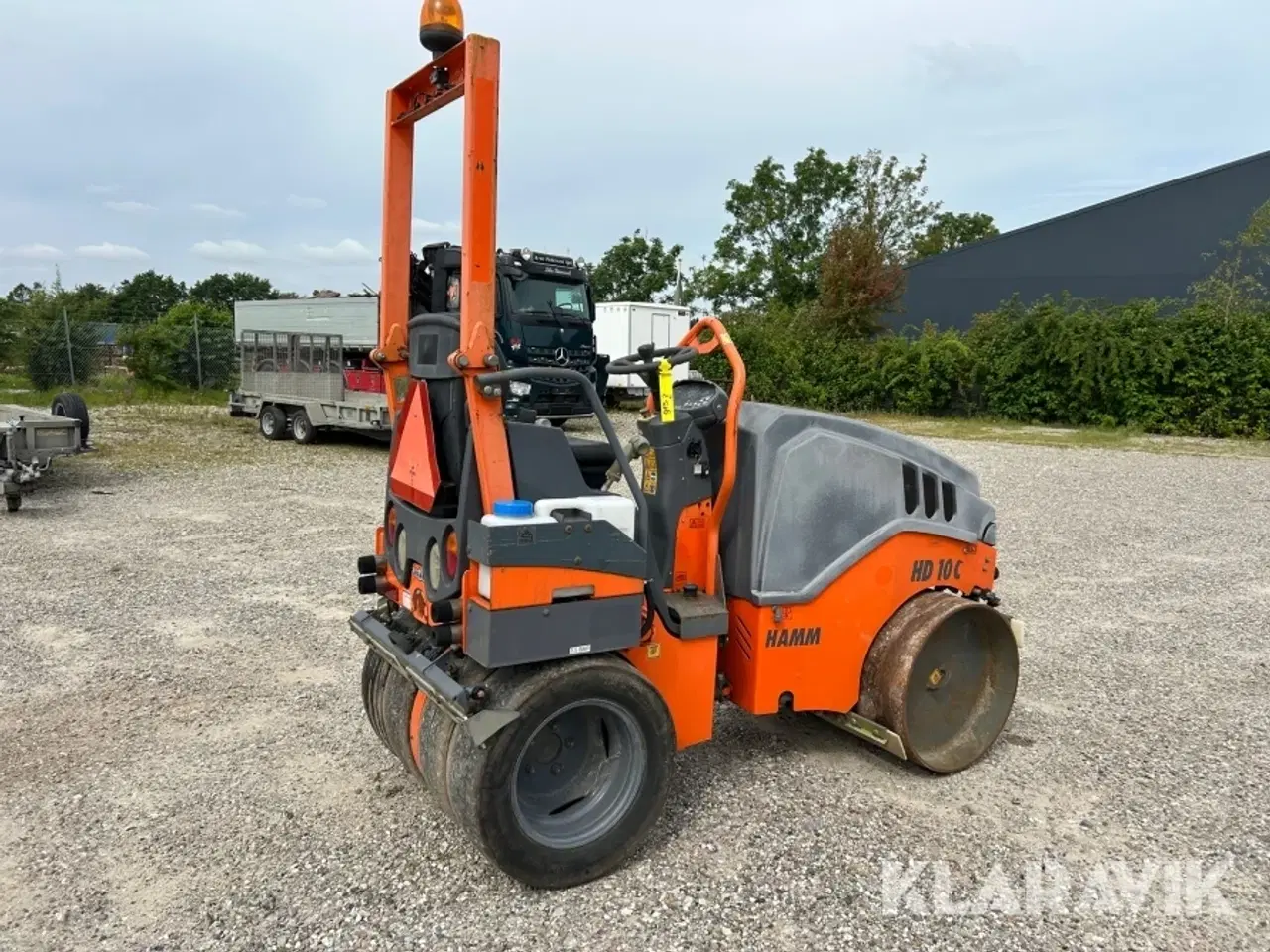 Billede 3 - Vejtromle HAMM HD10C
