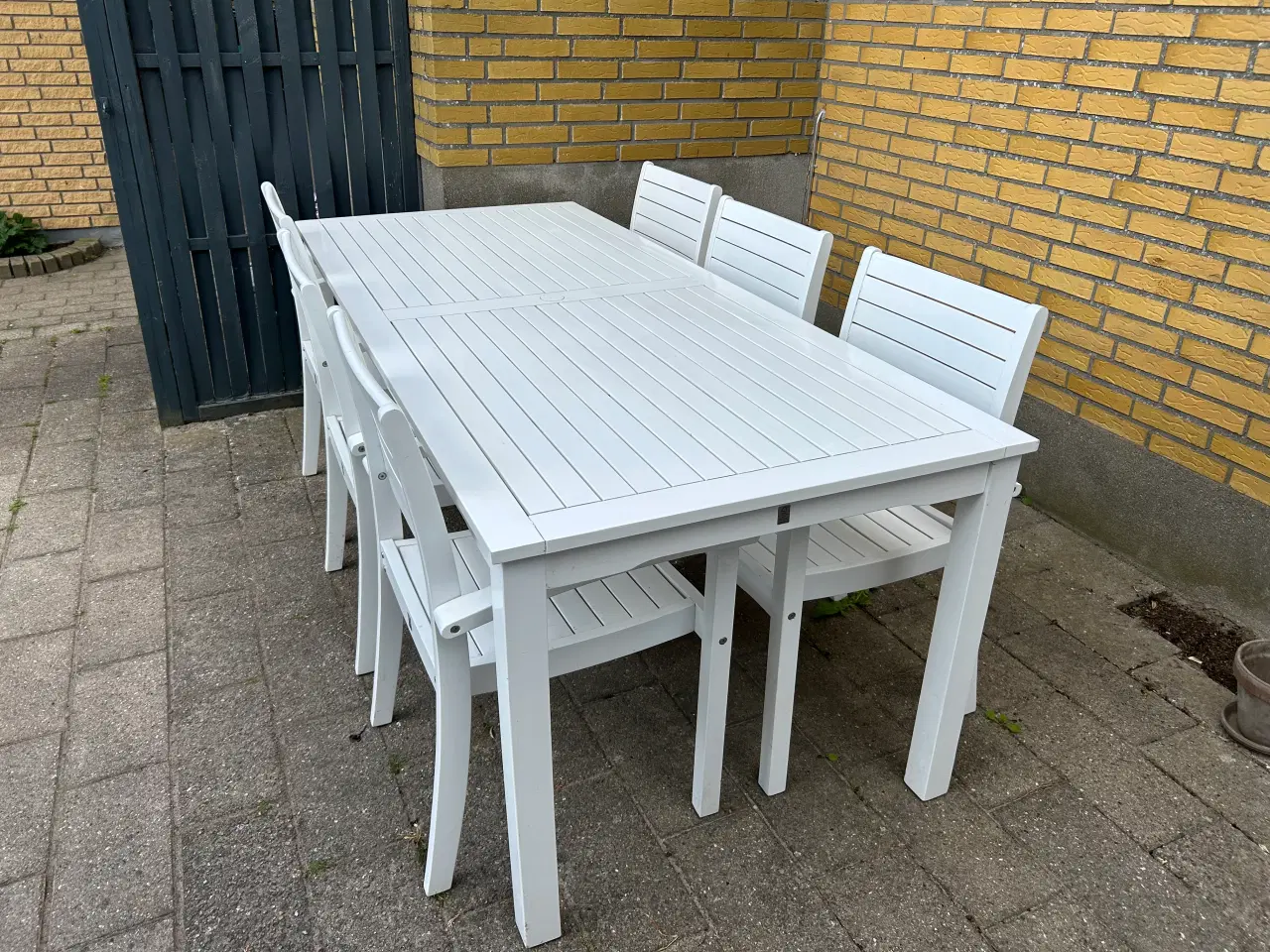 Billede 12 - Have spisebord inkl 6 stole og 6 hynder sælges 