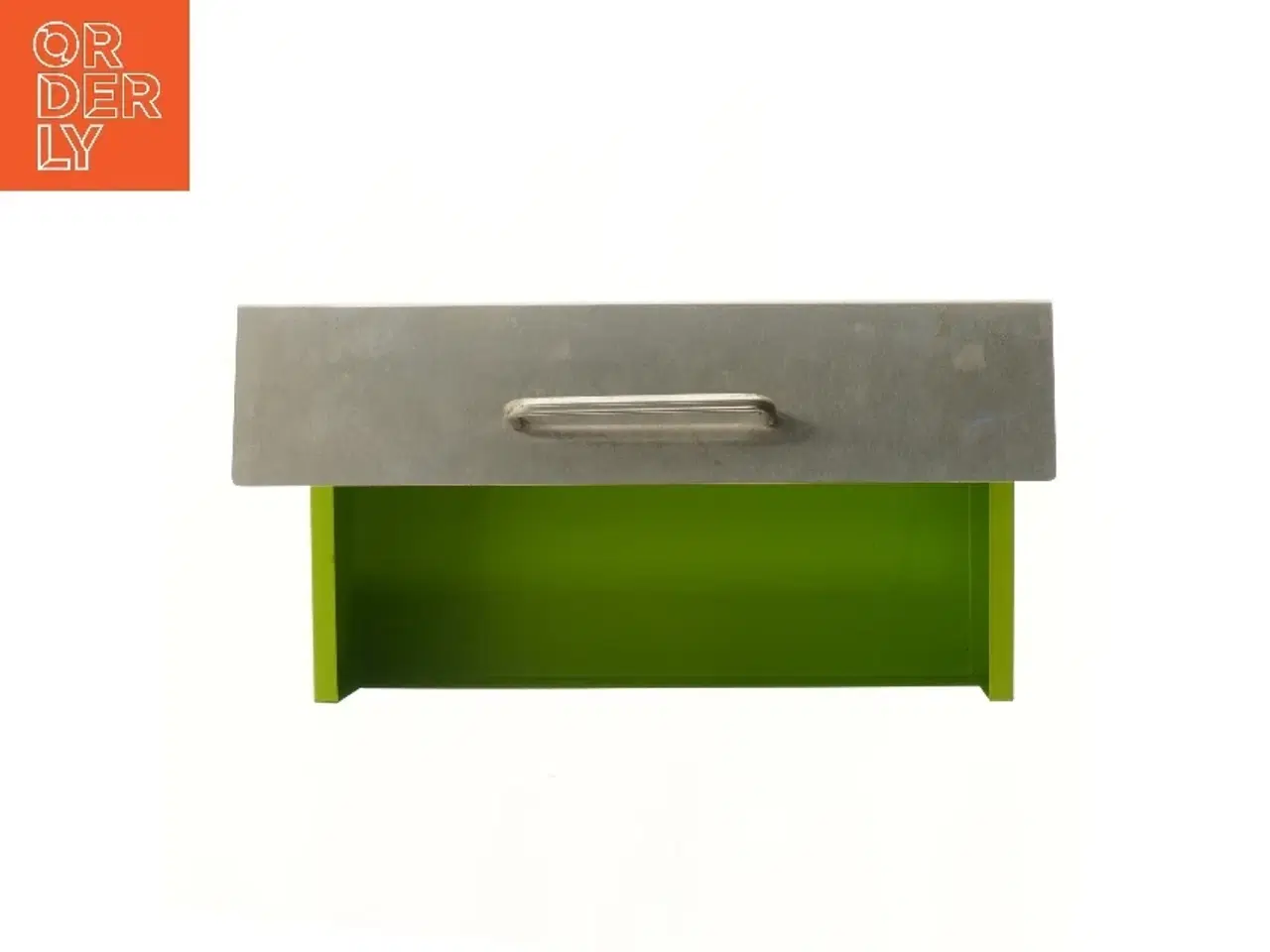 Billede 2 - Metal og plastik opbevaringskasse (str. 36x20x13,5 cm)