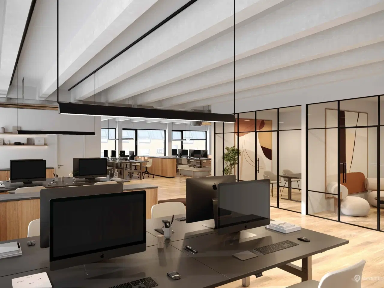 Billede 4 - Stort og moderne New-Yorker kontorlejemål velbeliggende i PODIUM centeret.