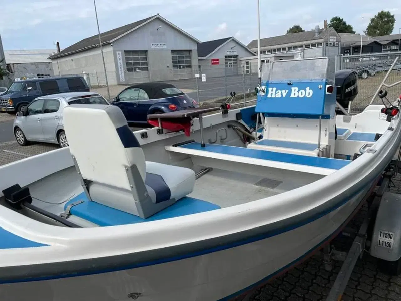 Billede 10 - 16 fod styrepultsbåd med 40 hk Mercury-EFI 4 takt