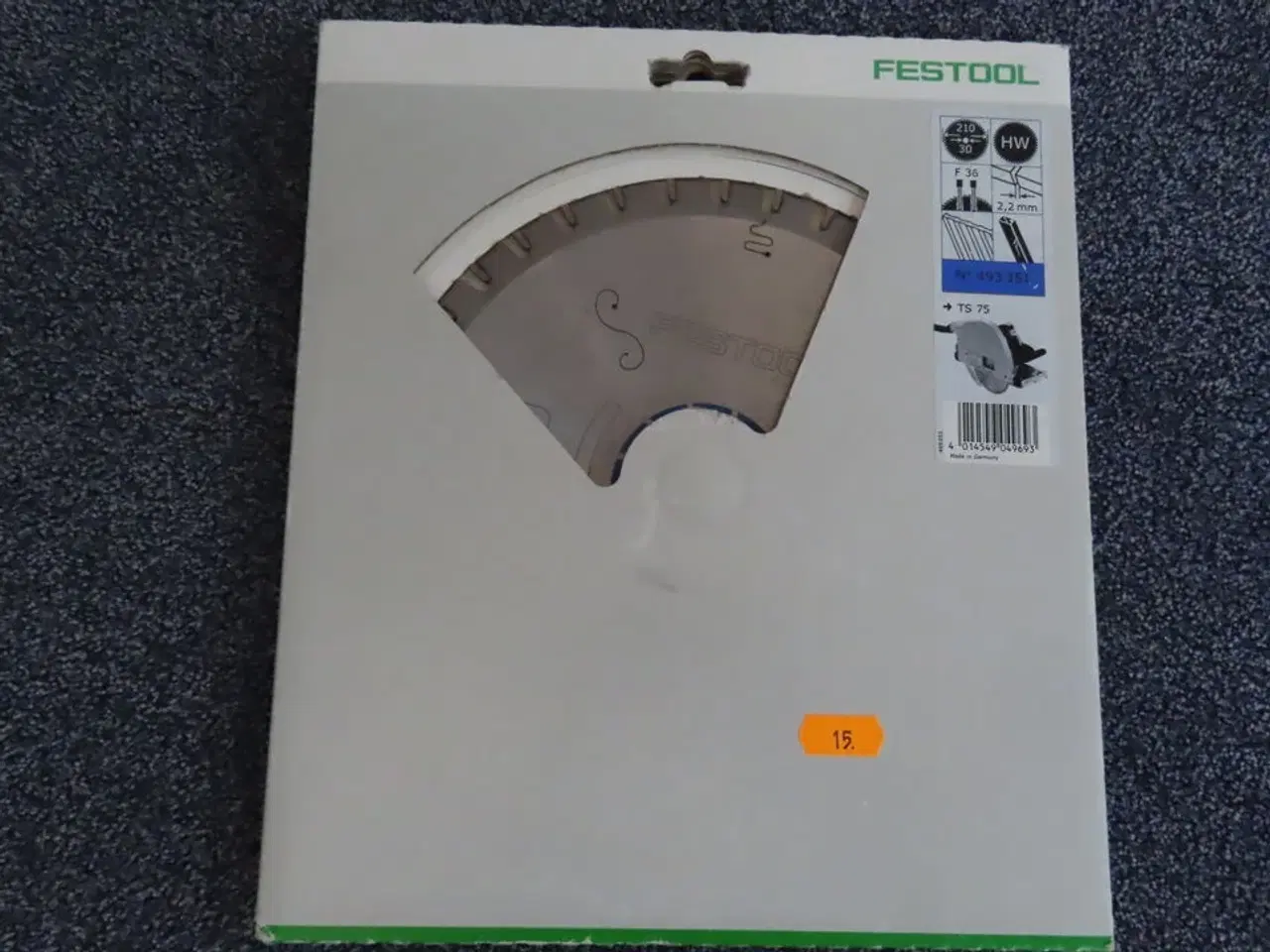 Billede 1 - Klinge til rundsav FESTOOL