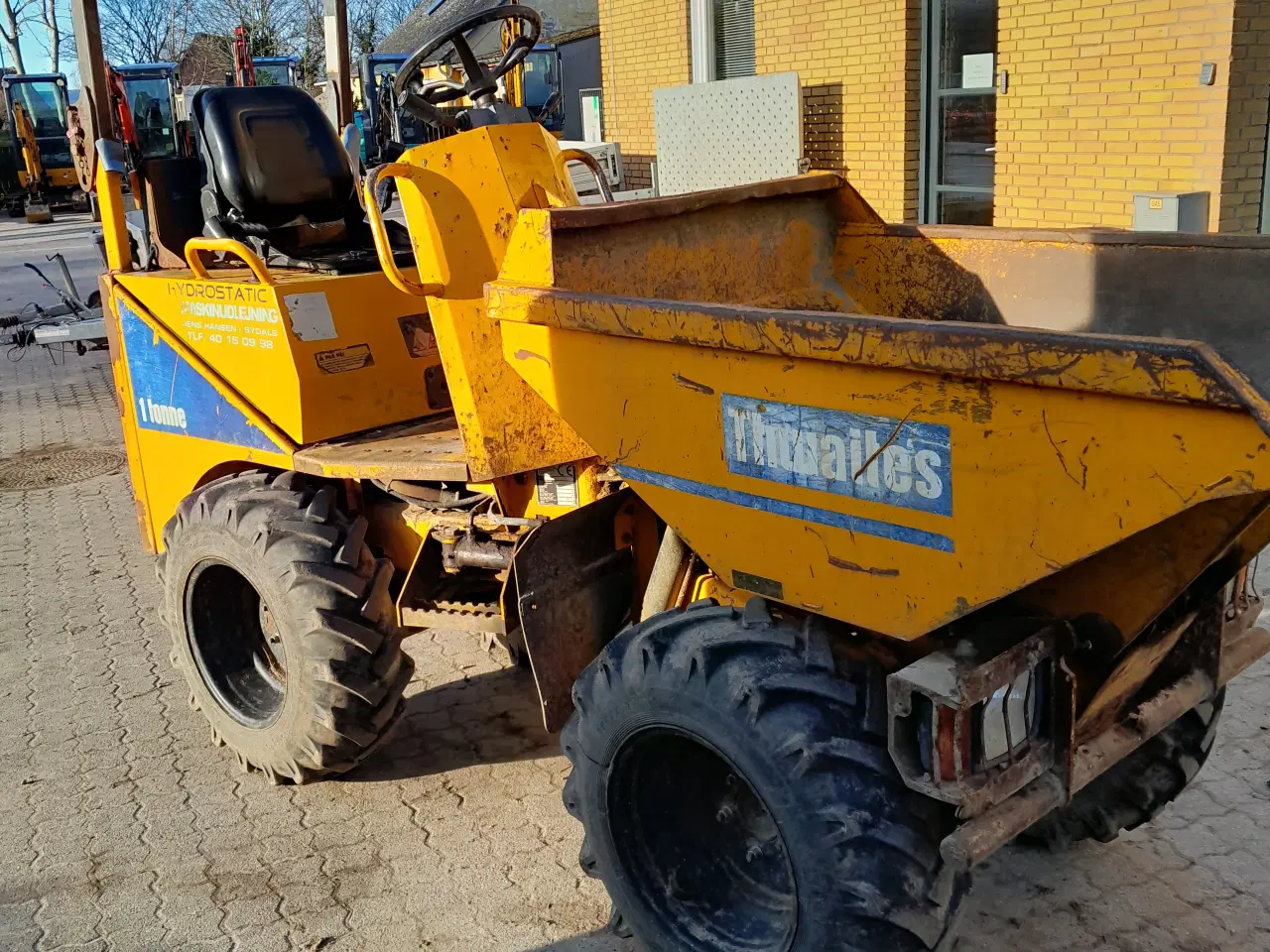 Billede 1 - thwaites dumper 1 T